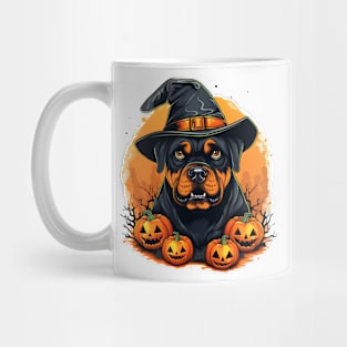 Halloween Rottweiler Dog #3 Mug